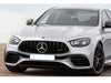 AMG E63 E63 S Carbon fibre fiber Front Canard Fins E Class W213 Saloon S213 Estate August 2020+