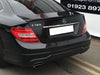 W204 C-Klasse Coupe Kofferraumdeckel Spoiler AMG C63 Style Gloss Black