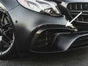 AMG E63 E63 S Carbon fibre fiber Front Canards E Class W213 Sedan S213 Wagon