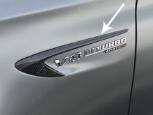 Load image into Gallery viewer, AMG E63 E63 S Carbon fibre fiber Fender Wing Trims Set E Class W213 Saloon S213 Estate