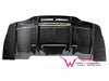 W205 C63 Diffuser Carbon fibre