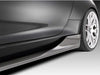 Jaguar F Type Coupe and Cabriolet Side Skirt Wings Carbon Fibre