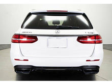 Load image into Gallery viewer, AMG S213 E63 Estate Wagon Kombi Carbon Fibre Fiber OEM Diffuser Insert Models Until July 2020