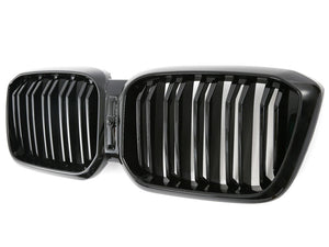 BMW X4 G02 LCI Kidney grill Grilles Twin Bar Gloss Black M Performance from August 2021