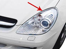 Carica l&#39;immagine nel visualizzatore di Gallery, Mercedes R171 SLK Matt Chrome Bezel trims for headlamps headlights