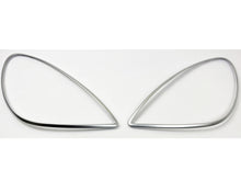 Carregar imagem no visualizador da galeria, Mercedes R171 SLK Matt Chrome Bezel trims for headlamps headlights