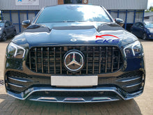 Load image into Gallery viewer, Mercedes GLE SUV Coupe W167 AMG Panamericana GT GTS Grille Gloss Black Models FROM July 2023