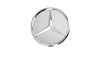 Nabenkappen für Mercedes-Leichtmetallfelgen in Silber