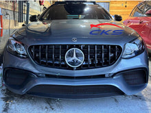 Laden Sie das Bild in den Galerie-Viewer, Mercedes AMG E63 W213 S213 Panamericana GT GTS Kühlergrill Schwarz glänzend E63 nur bis 2020