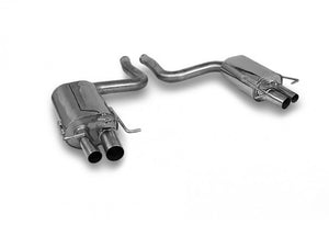 Mercedes AMG C63 C63S Sport Exhaust Rear Silencers with Sport Valves
