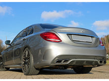 Load image into Gallery viewer, Mercedes AMG C63 C63S Sport Exhaust Rear Silencers with Sport Valves