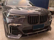 BMW X7 G07 Kidney Grilles Grill Gloss Black Twin Bar M Sport