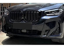 Charger l&#39;image dans la galerie, BMW iX3 G08 LCI Kidney grill Grilles Twin Bar Gloss Black M Performance from September 2021