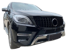 Load image into Gallery viewer, Mercedes ML W166 Panamericana Grille Gloss Black 2012 - 2015