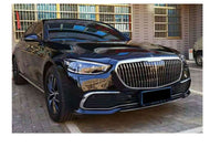 Mercedes S Class W223 AMG Sport Maybach Style grill grille Chrome and Gloss Black