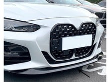 Carica l&#39;immagine nel visualizzatore di Gallery, BMW 4 Series Front Splitter Gloss Black G22 G23 G26 Models with M Styling