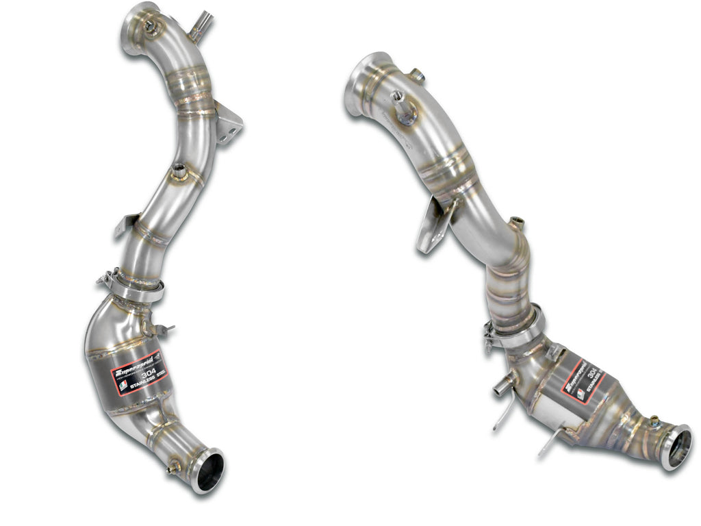 Mercedes R232 SL 63 AMG Sport Downpipe with Sport Catalyst R232 SL from 2022 onwards (Copy)