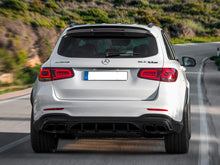 Carica l&#39;immagine nel visualizzatore di Gallery, AMG GLC63 SUV Diffuser and Tailpipe Package Night Package Black or Chrome Facelift