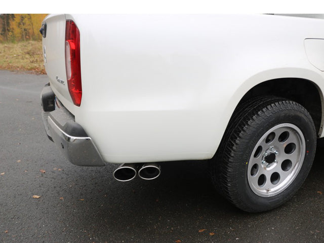 X Class 4Matic Sport Exhaust Twin Tailpipe X470 Mercedes