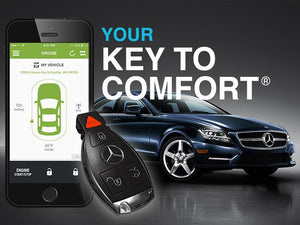 Remote Key Start Mercedes with Smartphone Control W219 CLS W221 S Class