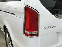 Carregar imagem no visualizador da galeria, Mercedes W447 V Class and Vito Chrome Tail lamps Surround Bezels Set