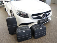 Cargar imagen en el visor de la galería, Mercedes S Class Cabriolet C217 Roadsterbag Luggage Bag Set Models with Mercedes Sound System