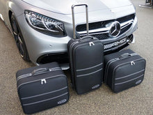 Carica l&#39;immagine nel visualizzatore di Gallery, Mercedes S Class Cabriolet C217 Roadsterbag Luggage Bag Set Models with Mercedes Sound System