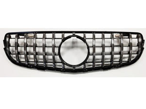 FOR MERCEDES GLC X253 C253 15-19 FRONT GRILLE PANAMERICANA GT STYLE GLOSS  GRILL