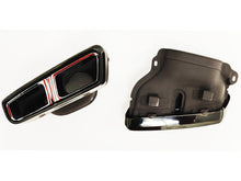 Load image into Gallery viewer, Genuine AMG Tailpipes Set Left and Right Night Package Black
