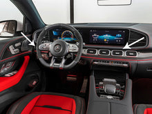 Cargar imagen en el visor de la galería, W167 GLE Carbon Fibre Fiber Interior Coupe Models OEM original Mercedes AMG 6pc Kit