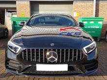 Load image into Gallery viewer, Mercedes CLS C257 Panamericana GT GTS Grille Black with Chrome Bars Models