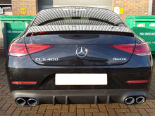 Carregar imagem no visualizador da galeria, C257 CLS53 Coupe Diffuser and Tailpipe Package Genuine AMG Models from 2018 onwards