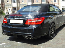 Load image into Gallery viewer, CKS W207 E Class Coupe Cabriolet Sport Exhaust with 4 x AMG Style Oval tailpipes
