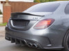 AMG Carbon Fiber Diffuser Big Fin Sedan Wagon W205 S205