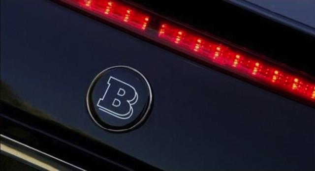 OEM BRABUS Emblem GLOSS BLACK Rear Trunk Luggage Lid Logo Badge