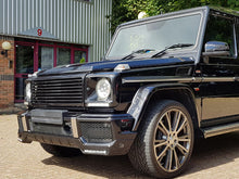 Load image into Gallery viewer, AMG G63 Front Spoiler Lip with LED Daytime Running Lamps