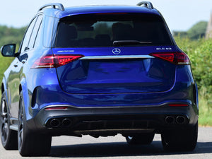 AMG GLE53 SUV Diffuser and Tailpipe package in Night Package Black or Chrome AMG Style