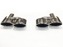 Carregar imagem no visualizador da galeria, AMG Style Quad Oval 4 Pipe Tailpipes