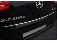 GLC Coupe C253 Rear Bumper Protector Chrome Polished Stainless Steel