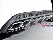 Load image into Gallery viewer, C63 AMG Carbon Fibre Diffuser