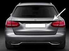 Carregar imagem no visualizador da galeria, Boot Trunk Trim Night Edition Gloss Black S213 E Class Estate Kombi Wagon