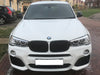 BMW X3 F25 Kidney grill Grilles Gloss Black Twin Bar M Performance from 2015