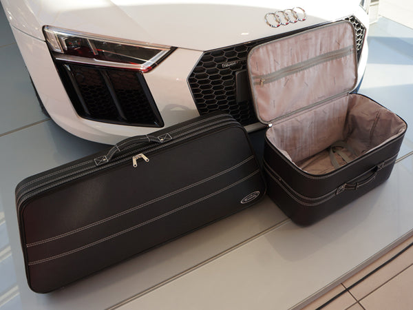 Audi R8 Coupe Roadster bag Luggage Baggage Case Set - models UNTIL 2015   High end upgrades at an affordable price in the United Kingdom from a  company with over 20 years of expertise