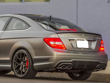 Load image into Gallery viewer, Mercedes C Class Coupe C204 C63 Style Boot Trunk Lid Spoiler Gloss Black