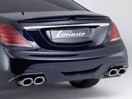 Lorinser W222 S Class Exhaust Rear Muffler Double End Pipe S500