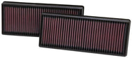 K&N Sportfilter 33-2474 500 550 BiTurbo M278 4.6 SL500 SL550 CLS500 S550 GLS500 GLE500 E500 ML550 CL550