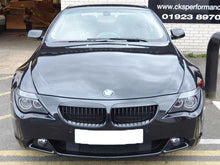 Laden Sie das Bild in den Galerie-Viewer, BMW E63 Kidney Grill black