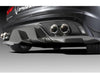 Jaguar F Type Coupe und Cabriolet Heckdiffusor aus Kohlefaser für Quad-Auspuff