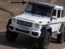 Carica l&#39;immagine nel visualizzatore di Gallery, AMG G63 Style Front Roof Wing Spoiler with LED Light Bar