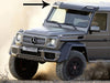 AMG G63 Style Front Roof Wing Spoiler with LED Light Bar